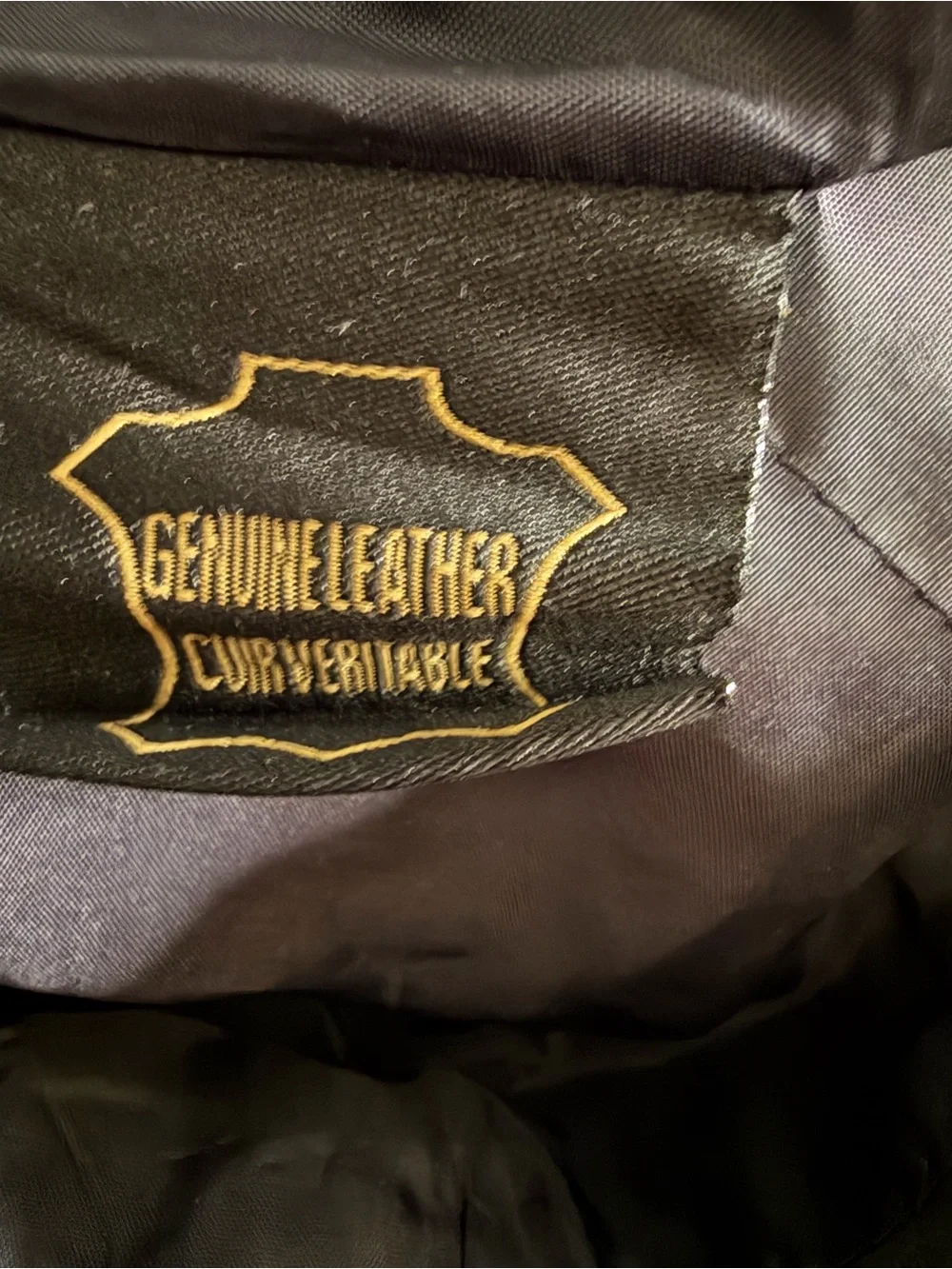 ARMA Genuine Leather Moto Jacket Black EU 36